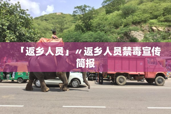 「返乡人员」〃返乡人员禁毒宣传简报 「返乡人员」〃返乡人员禁毒宣传简报