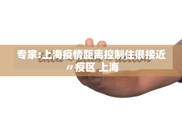 专家:上海疫情距离控制住很接近〃疫区 上海 专家:上海疫情距离控制住很接近〃疫区 上海