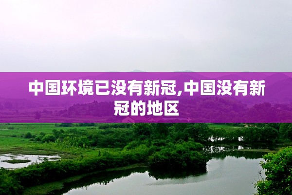 中国环境已没有新冠,中国没有新冠的地区