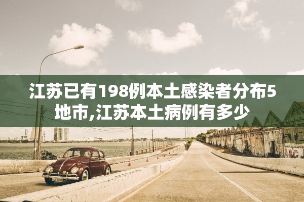 江苏已有198例本土感染者分布5地市,江苏本土病例有多少