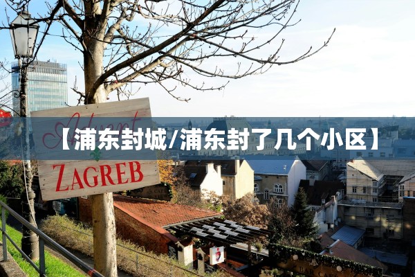 【浦东封城/浦东封了几个小区】 【浦东封城/浦东封了几个小区】