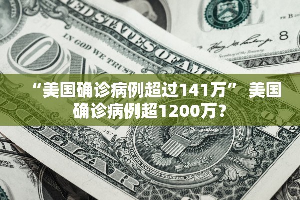 “美国确诊病例超过141万	” 美国确诊病例超1200万？