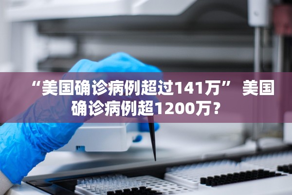 “美国确诊病例超过141万” 美国确诊病例超1200万？