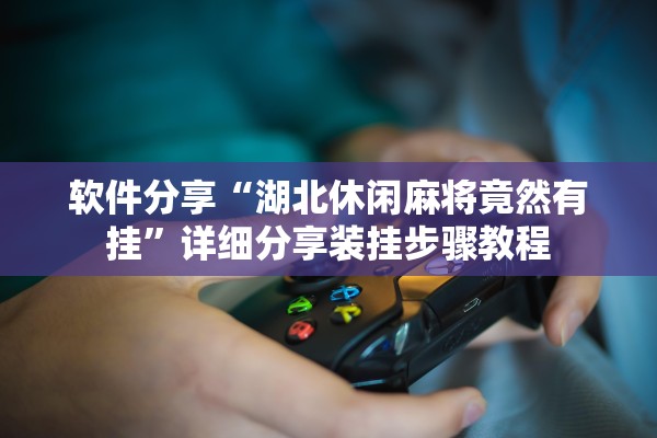 软件分享“湖北休闲麻将竟然有挂”详细分享装挂步骤教程