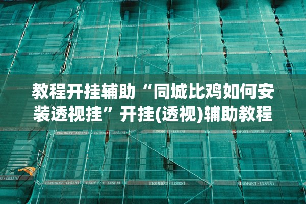 教程开挂辅助“同城比鸡如何安装透视挂”开挂(透视)辅助教程