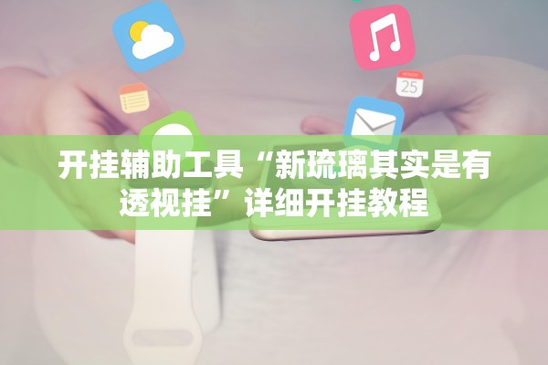 开挂辅助工具“新琉璃其实是有透视挂”详细开挂教程