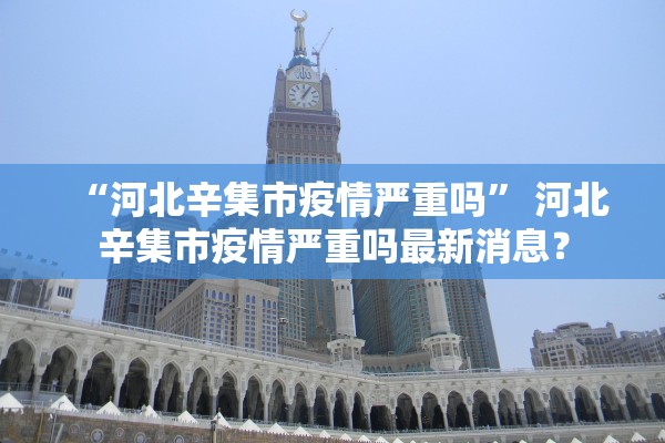 “河北辛集市疫情严重吗” 河北辛集市疫情严重吗最新消息？