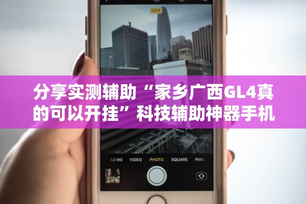 分享实测辅助“家乡广西GL4真的可以开挂”科技辅助神器手机版教程