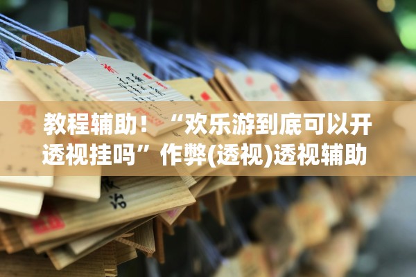 教程辅助！“欢乐游到底可以开透视挂吗”作弊(透视)透视辅助 