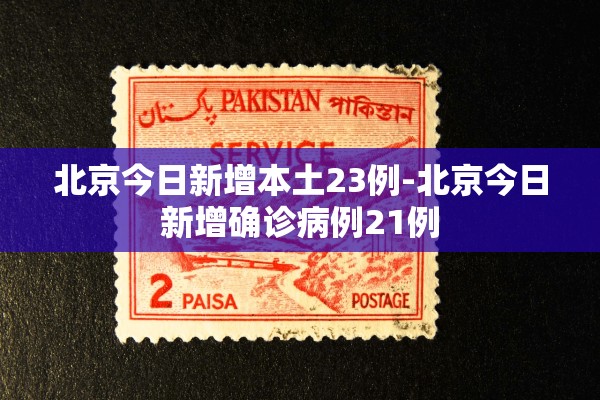 北京今日新增本土23例-北京今日新增确诊病例21例 北京今日新增本土23例-北京今日新增确诊病例21例