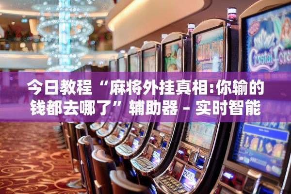今日教程“麻将外挂真相:你输的钱都去哪了	”辅助器 – 实时智能回复