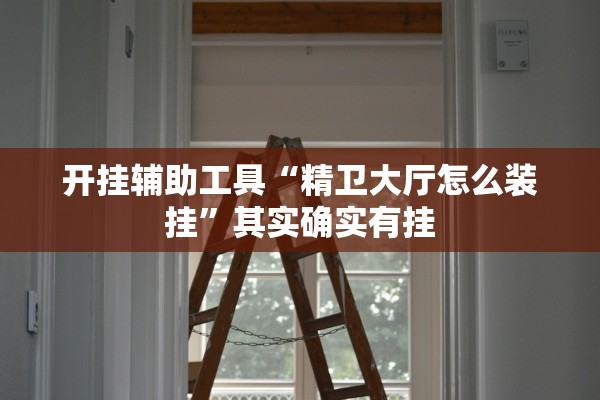 开挂辅助工具“精卫大厅怎么装挂”其实确实有挂