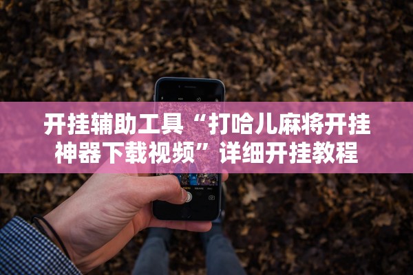 开挂辅助工具“打哈儿麻将开挂神器下载视频”详细开挂教程