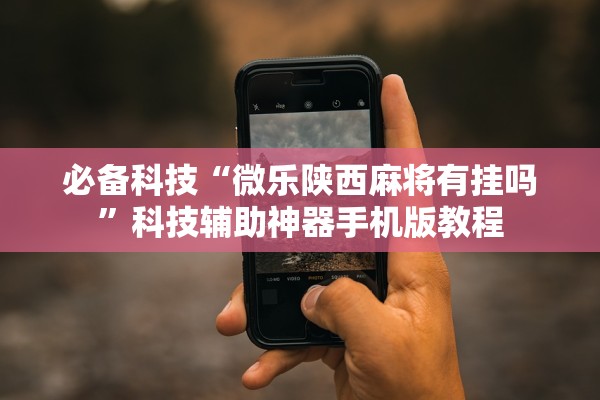 必备科技“微乐陕西麻将有挂吗”科技辅助神器手机版教程