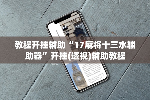 教程开挂辅助“17麻将十三水辅助器”开挂(透视)辅助教程