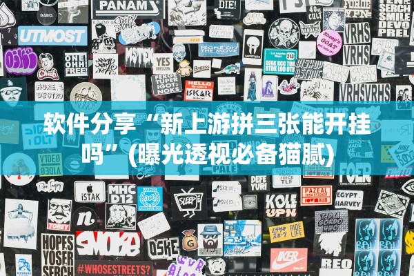 软件分享“新上游拼三张能开挂吗”(曝光透视必备猫腻)