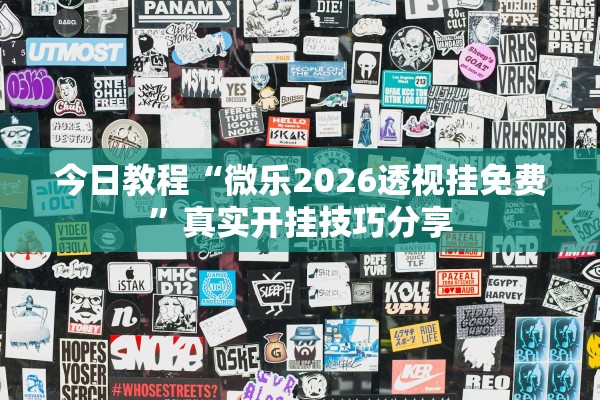 今日教程“微乐2026透视挂免费”真实开挂技巧分享