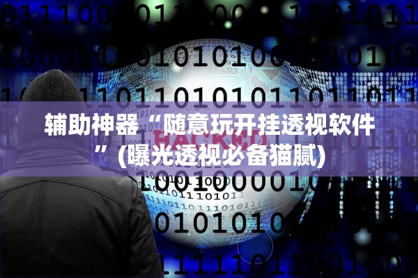辅助神器“随意玩开挂透视软件	”(曝光透视必备猫腻)