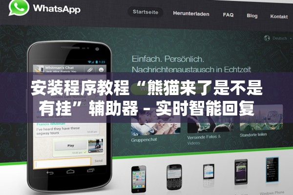 安装程序教程“熊猫来了是不是有挂	”辅助器 – 实时智能回复