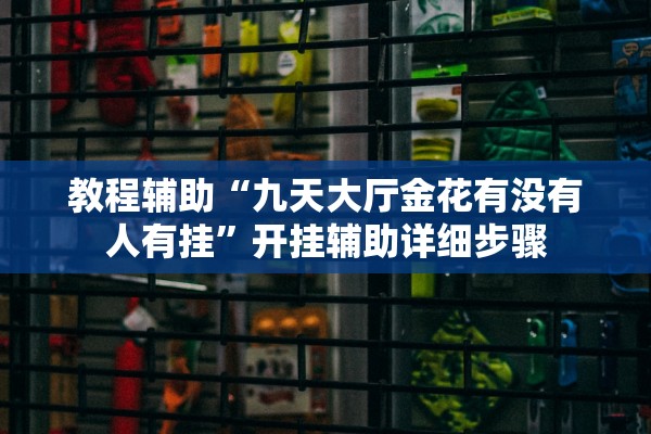 教程辅助“九天大厅金花有没有人有挂”开挂辅助详细步骤