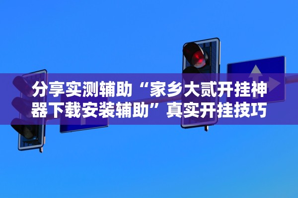 分享实测辅助“家乡大贰开挂神器下载安装辅助”真实开挂技巧分享