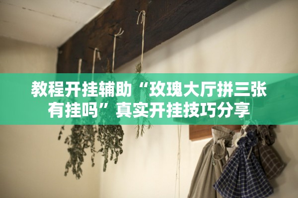 必学教你安装“新大圣拼三张怎么开挂”作弊(透视)透视辅助 