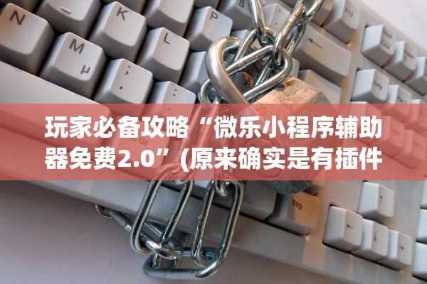 玩家必备攻略“微乐小程序辅助器免费2.0”(原来确实是有插件) 