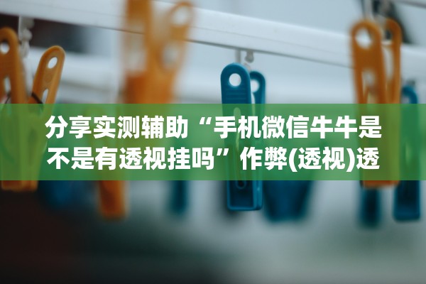 分享实测辅助“手机微信牛牛是不是有透视挂吗	”作弊(透视)透视辅助 