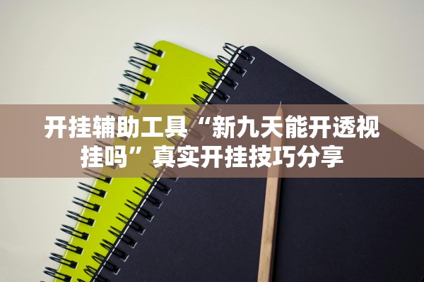 开挂辅助工具“新九天能开透视挂吗”真实开挂技巧分享