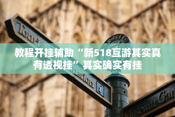 教程开挂辅助“新518互游其实真有透视挂”其实确实有挂