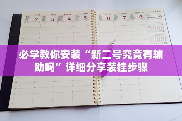 必学教你安装“新二号究竟有辅助吗”详细分享装挂步骤