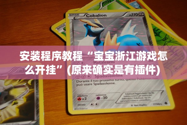 安装程序教程“宝宝浙江游戏怎么开挂”(原来确实是有插件) 