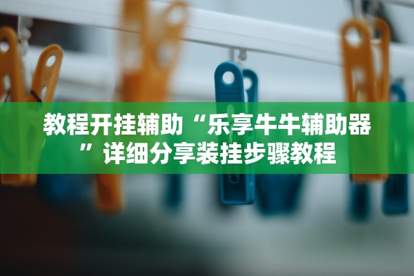 教程开挂辅助“乐享牛牛辅助器”详细分享装挂步骤教程