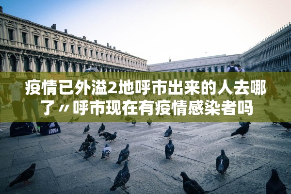 疫情已外溢2地呼市出来的人去哪了〃呼市现在有疫情感染者吗