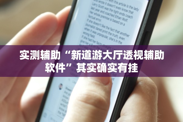 实测辅助“新道游大厅透视辅助软件”其实确实有挂