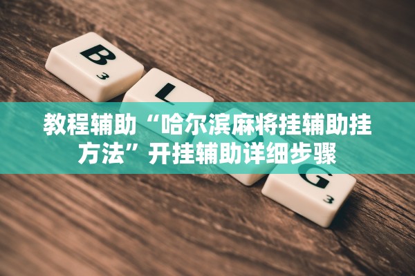 教程辅助“哈尔滨麻将挂辅助挂方法”开挂辅助详细步骤