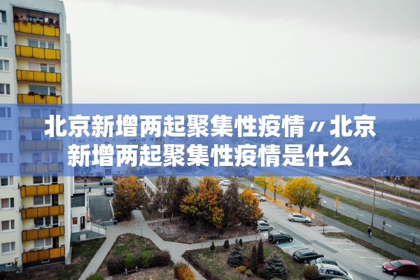 北京新增两起聚集性疫情〃北京新增两起聚集性疫情是什么