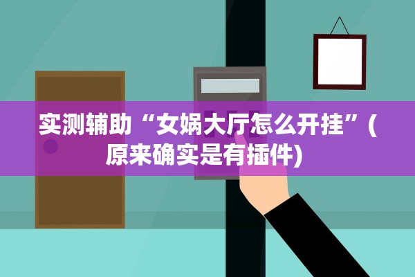 实测辅助“女娲大厅怎么开挂”(原来确实是有插件) 