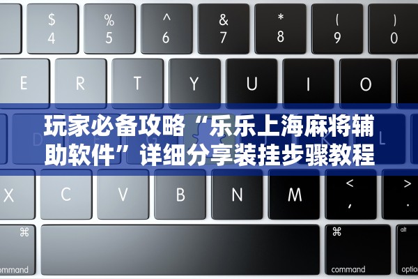 玩家必备攻略“乐乐上海麻将辅助软件	”详细分享装挂步骤教程