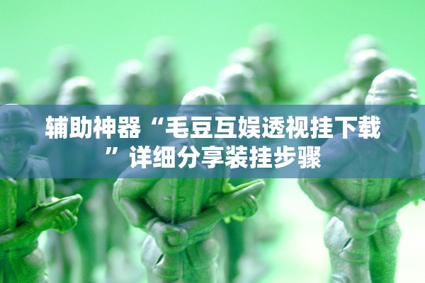辅助神器“毛豆互娱透视挂下载	”详细分享装挂步骤