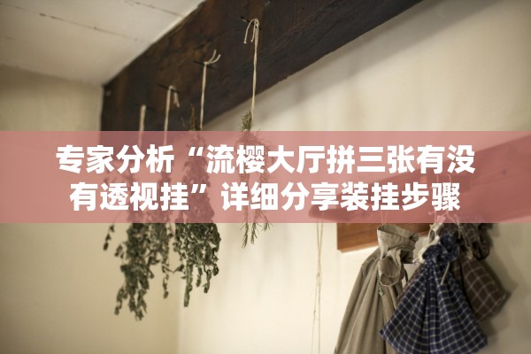 专家分析“流樱大厅拼三张有没有透视挂”详细分享装挂步骤