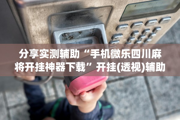 分享实测辅助“手机微乐四川麻将开挂神器下载”开挂(透视)辅助教程