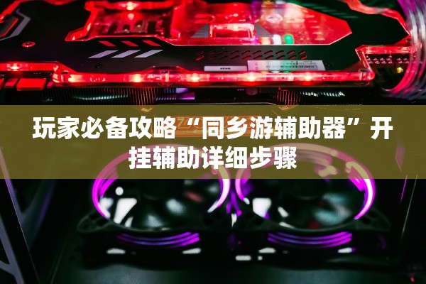 玩家必备攻略“同乡游辅助器	”开挂辅助详细步骤