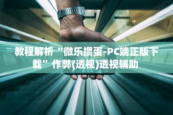 教程解析“微乐掼蛋-PC端正版下载”作弊(透视)透视辅助 