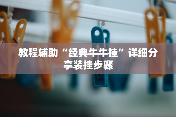 教程辅助“经典牛牛挂”详细分享装挂步骤