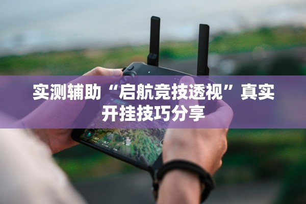 实测辅助“启航竞技透视”真实开挂技巧分享