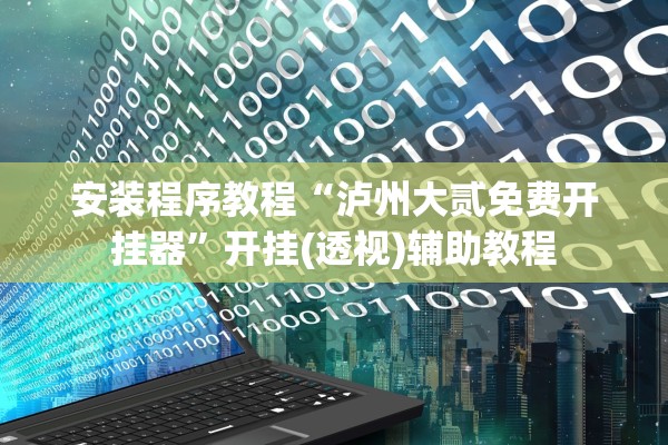 安装程序教程“泸州大贰免费开挂器”开挂(透视)辅助教程