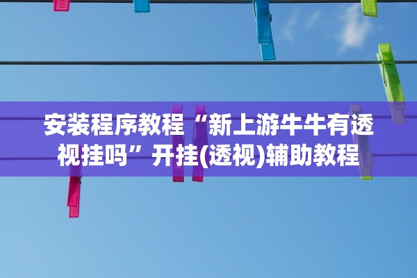 安装程序教程“新上游牛牛有透视挂吗”开挂(透视)辅助教程