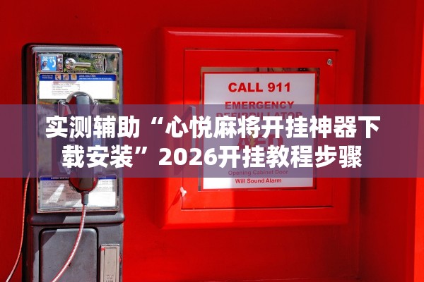 实测辅助“心悦麻将开挂神器下载安装	”2026开挂教程步骤