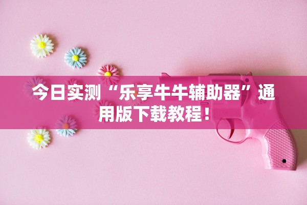 今日实测“乐享牛牛辅助器”通用版下载教程！